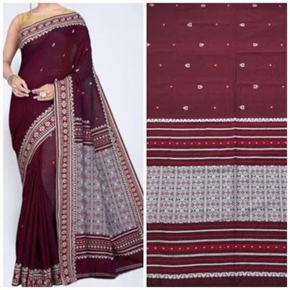 Handwoven Khadi Cotton Saree